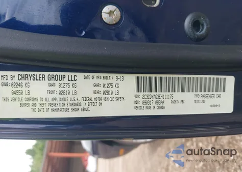 2014 Dodge Challenger Sxt from USA, damaged, VIN 2C3CDYAG3EH111175